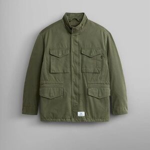 M65 Jacket Mens S Reg Green Coat Cold Weather Field US Military Alpha Industrie